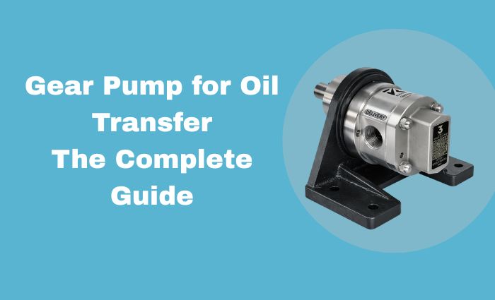 Gear Pump for Oil Transfer